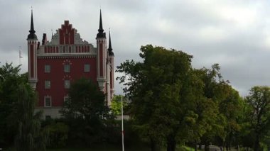Stockholm Admiralty evde. İsveç.