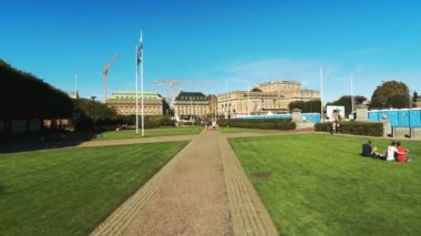 Stockholm. Eski kasaba. Mimarlık, eski evler, sokaklar ve mahalleler.