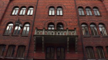 Stockholm. Eski kasaba. Mimarlık, eski evler, sokaklar ve mahalleler.