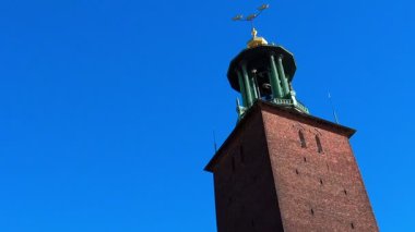 Stockholm Belediye Binası. İsveç.
