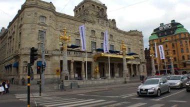 Stockholm dramatik tiyatroda. İsveç.
