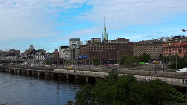 Gare centrale de Stockholm. Suède . — Video