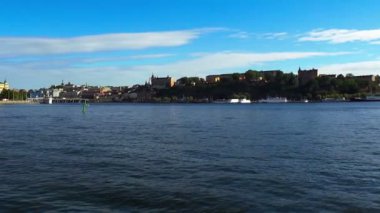 Stockholm 'deki Wrangel Sarayı. İsveç.