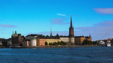 Stockholm 'deki Wrangel Sarayı. İsveç.