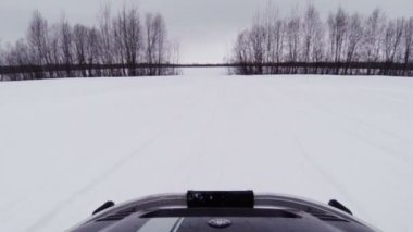 Karmobil kış sahaya sürmek.