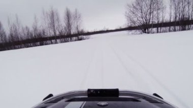 Karmobil kış sahaya sürmek.