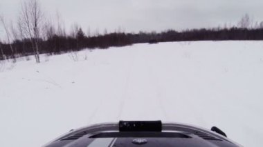 Karmobil kış sahaya sürmek.