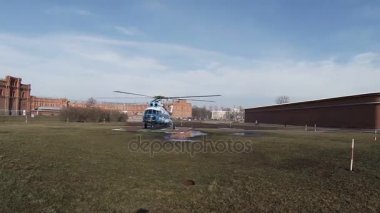 Helikopter kalkış ücreti standları.
