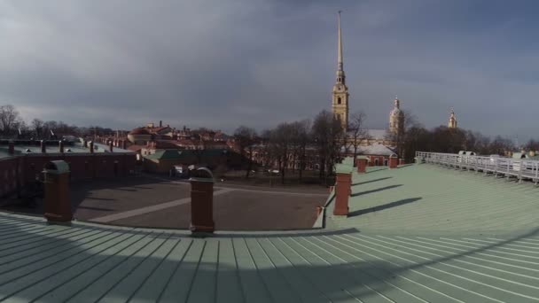 Петровські-Paul кафедральний собор — стокове відео