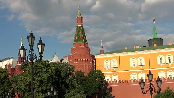 Manege Square in Moscow. — Stock Video