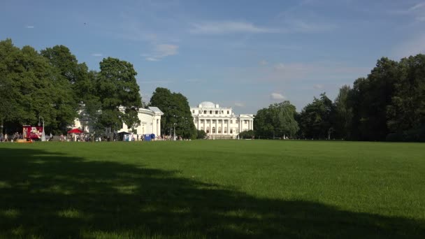 Istana Elagin di St. Petersburg. 4K . — Stok Video