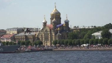 Kilise St. Petersburg kutsal bakire Meryem varsayım. 4k.