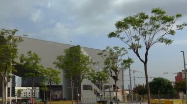 Barcelona 'daki Torre Agbar. İspanya.