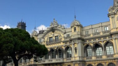 Barcelona bağlantı noktası bina. İspanya.