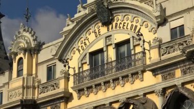 Barcelona bağlantı noktası bina. İspanya.