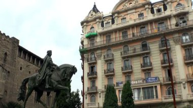 Barselona Gothic Quarter. İspanya.