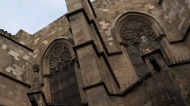 Barselona Gothic Quarter. İspanya.