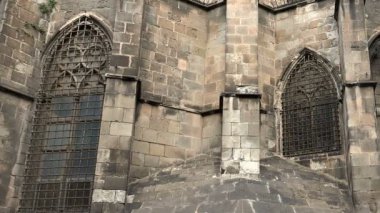 Barselona Gothic Quarter. İspanya.