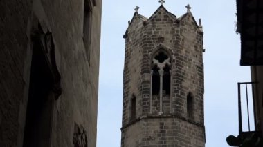 Barselona Gothic Quarter. İspanya.