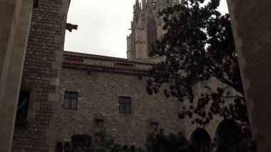 Barselona Gothic Quarter. İspanya.