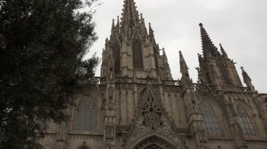 Barselona Gothic Quarter. İspanya.