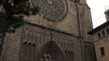 Barselona Gothic Quarter. İspanya.