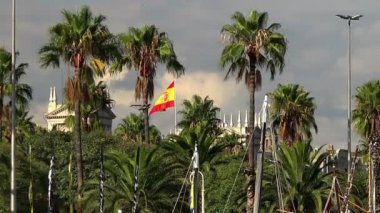 Liman, Barcelona limanda. İspanya.