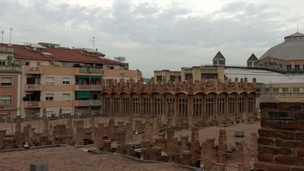 Museo del Caixaforum, Casaramona. Barcellona, Spagna . — Video Stock