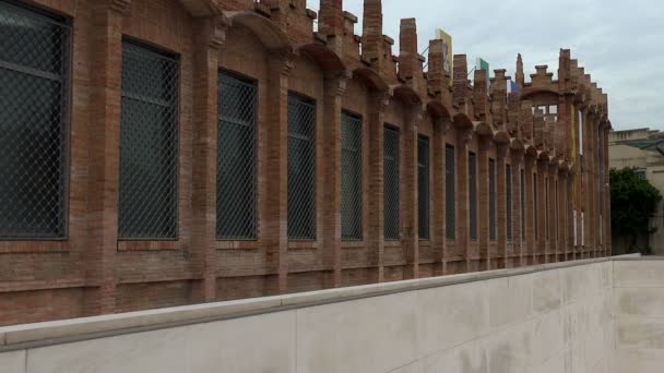 Museo Caixaforum, Casaramona. Barcelona, España . — Vídeos de Stock