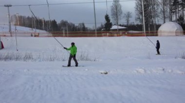 Kayak pistleri kaldır. 4k.