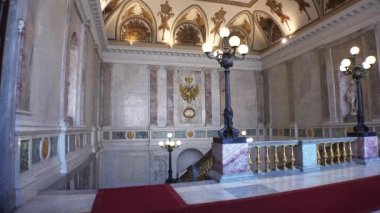 Mikhailovsky kalenin ana merdiven. 4k.