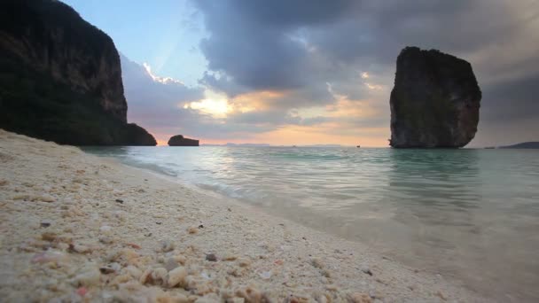 Пляж Ко Пода (Koh Poda Beach) — стоковое видео