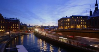 Stockholm, İsveç geceleri 