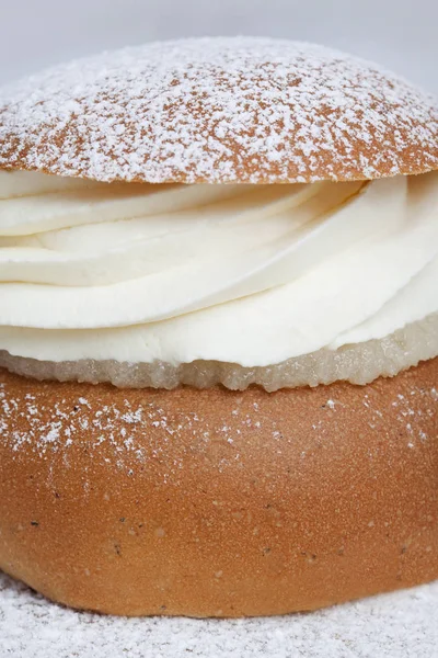 A swedish semla Stock Image