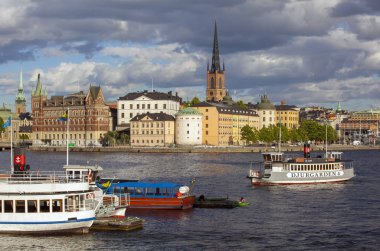  Tekne trafiği Stockholm