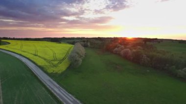 Güney İsveç havadan görünümü