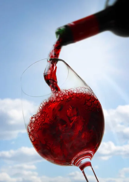 Vinho tinto — Fotografia de Stock