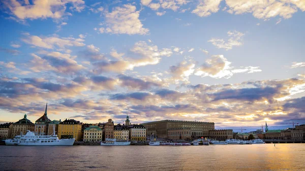Zdjęcie panoramiczne miasta Sztokholm — Zdjęcie stockowe