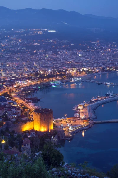 Panorama di Alanya, Turchia — Foto Stock