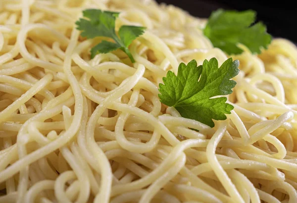 Close-up textuur van spaghetti pasta — Stockfoto