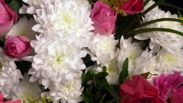 Beau Bouquet Fleurs Printanières — Video