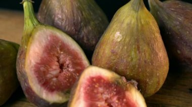 Lezzetli ve sağlıklı incir üzümü, yakın çekim.