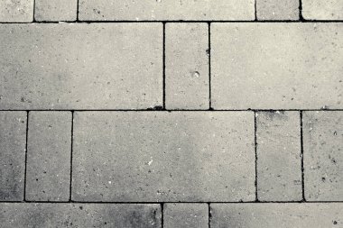 Basit toprak tuğla taş döşeme