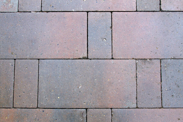 Простая черепица из кирпича
