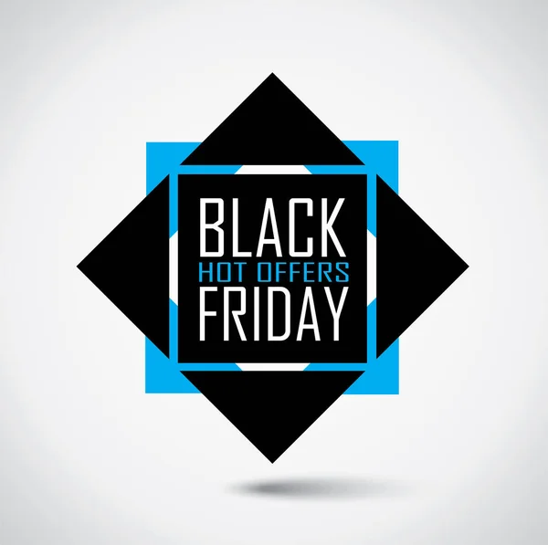 黑色星期五销售横幅-折扣泡沫鲜艳的色彩 — 图库矢量图片