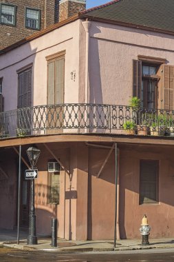 New Orleans Sokak köşesi