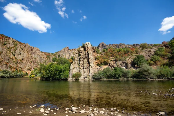 Вид с реки Арда — стоковое фото