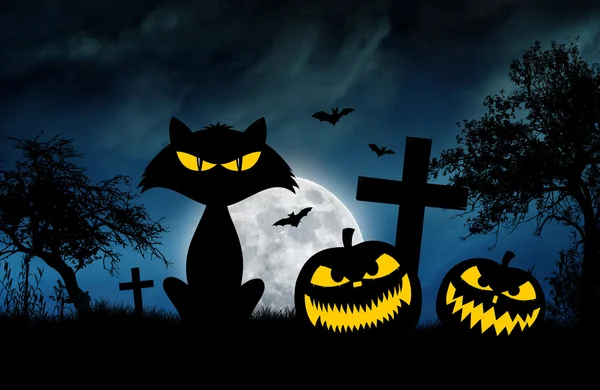 Ilustracji o tematyce Halloween — Zdjęcie stockowe
