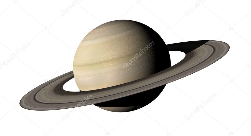 3d rendering of the planet Saturn