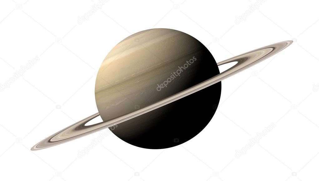 3d rendering of the planet Saturn